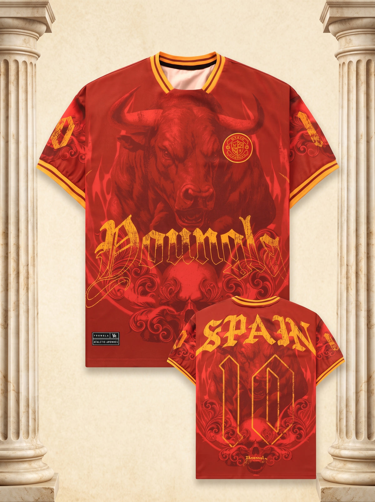 4215 - International Football Jerseys Spain / Medium