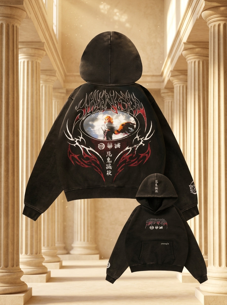5068 - Demon Slayer: Kimetsu no Yaiba - Hoodies Set Your Heart Ablaze