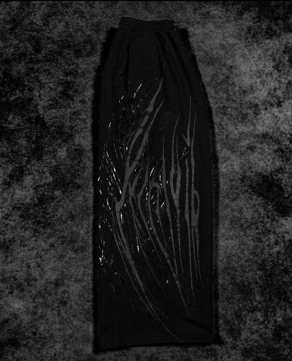 Venom Texture Symbiote Banana sweatpants [DARKNESS]