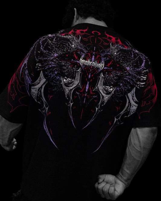 Shadow Monarch Oversized T-shirt [PHANTOM]