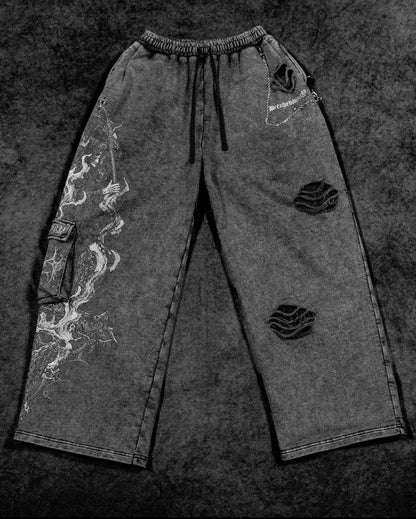 Deathwish Luxury Tarnished Uncuffed Cargos [VINTAGE]