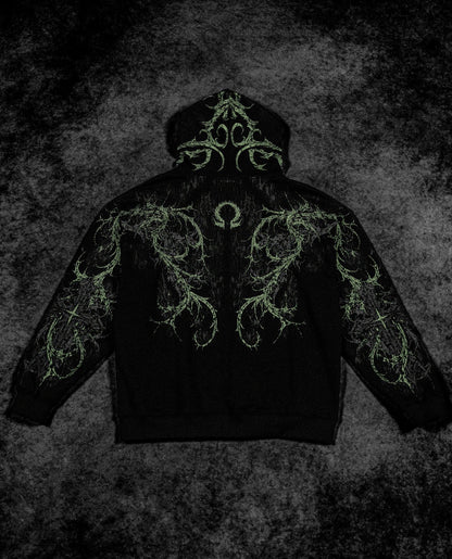 Sanctuary Oversized Zip-up Hoodie [DECAY]