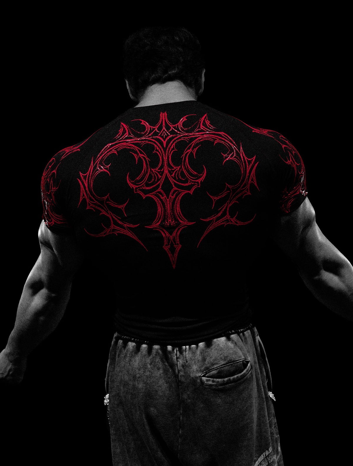 Void Tech™ Venom Texture shortsleeve Compression [NIGHTMARE]