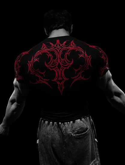 Void Tech™ Venom Texture shortsleeve Compression [NIGHTMARE]