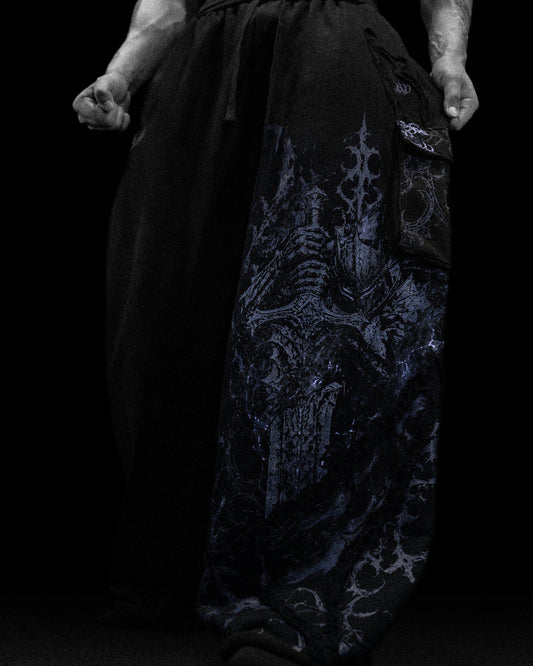 Mens Tarnished Uncuffed Luxury Cargos [DUSK]