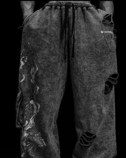 Deathwish Luxury Tarnished Uncuffed Cargos [VINTAGE]