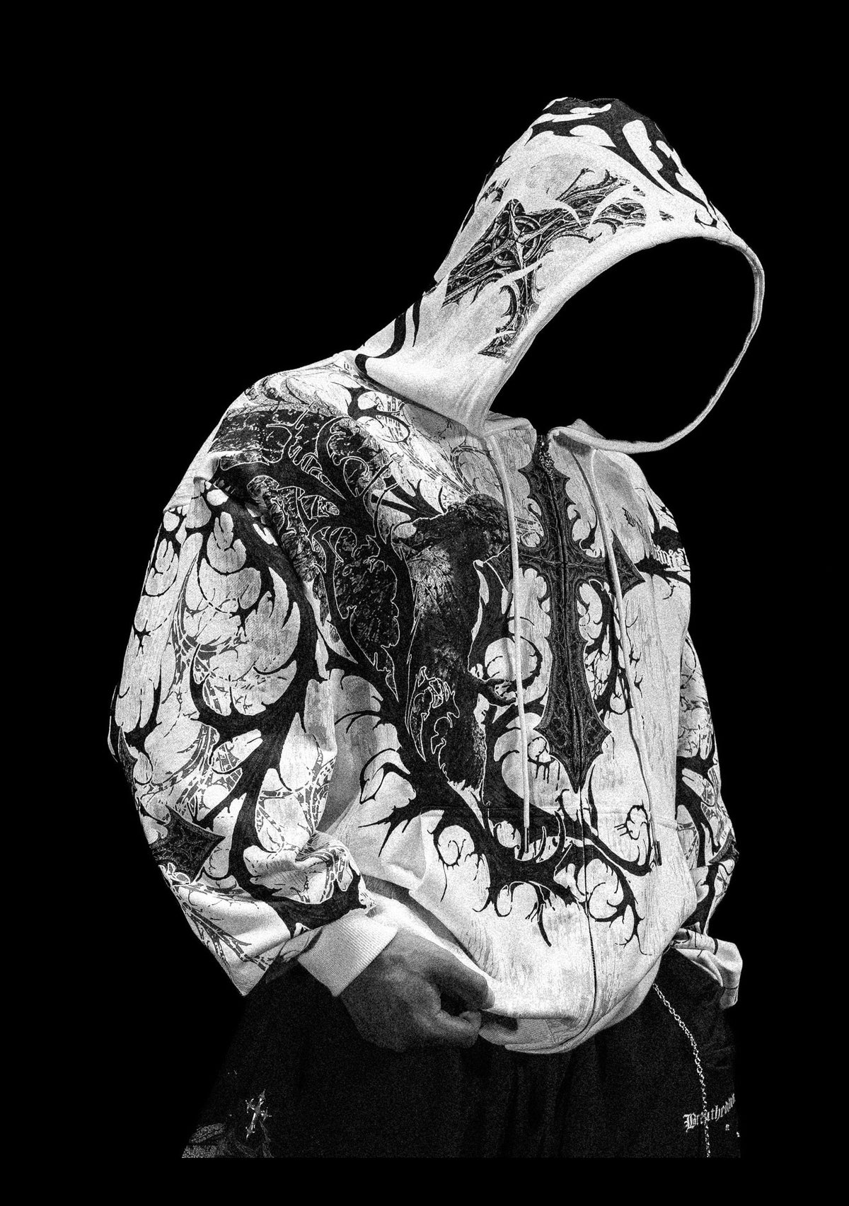 Sanctuary Oversized Zip-up Hoodie [DIVINE WHITE]