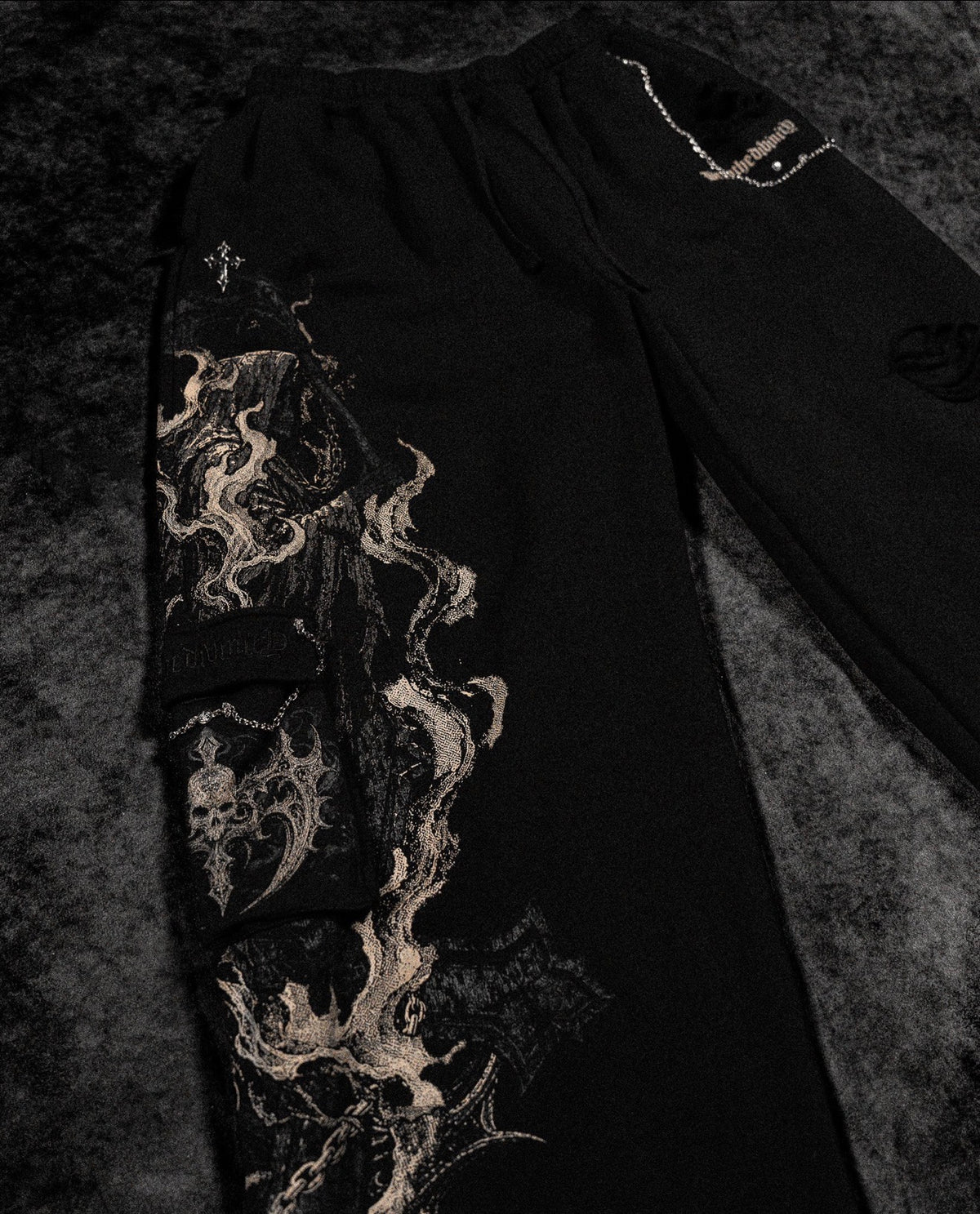 Deathwish Luxury Tarnished Uncuffed Cargos [WITHER]