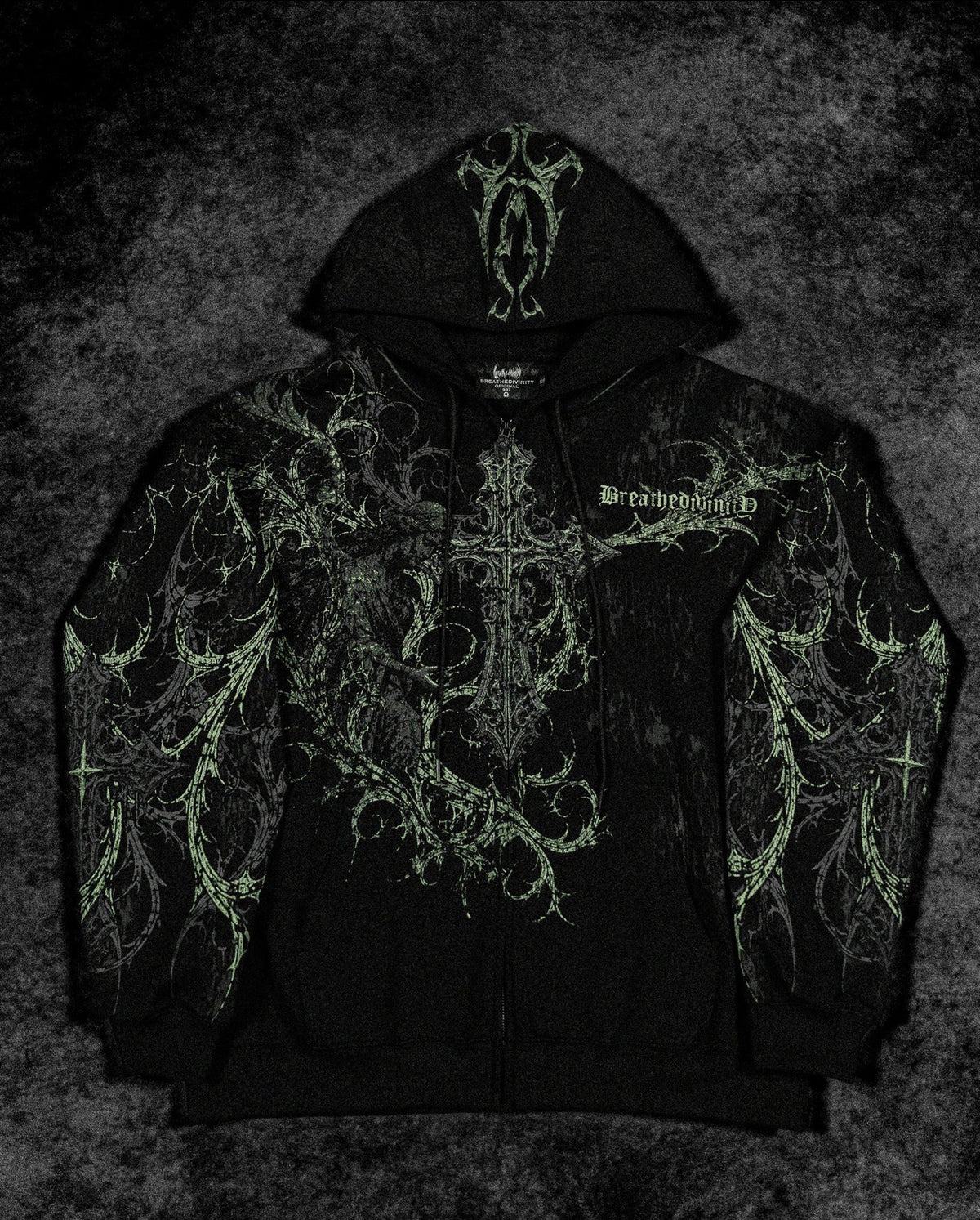 Sanctuary Oversized Zip-up Hoodie [DECAY]