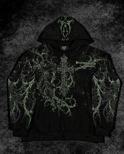 Sanctuary Oversized Zip-up Hoodie [DECAY]