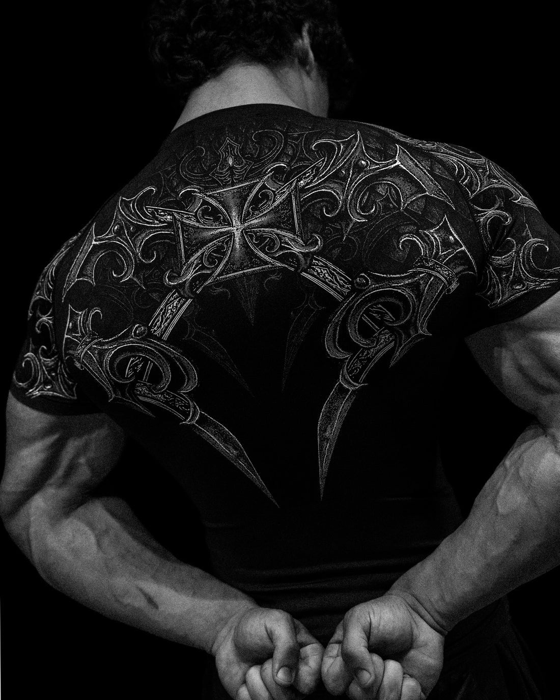 Void Tech™ Armored Short Sleeve Compression [VOID BLACK]