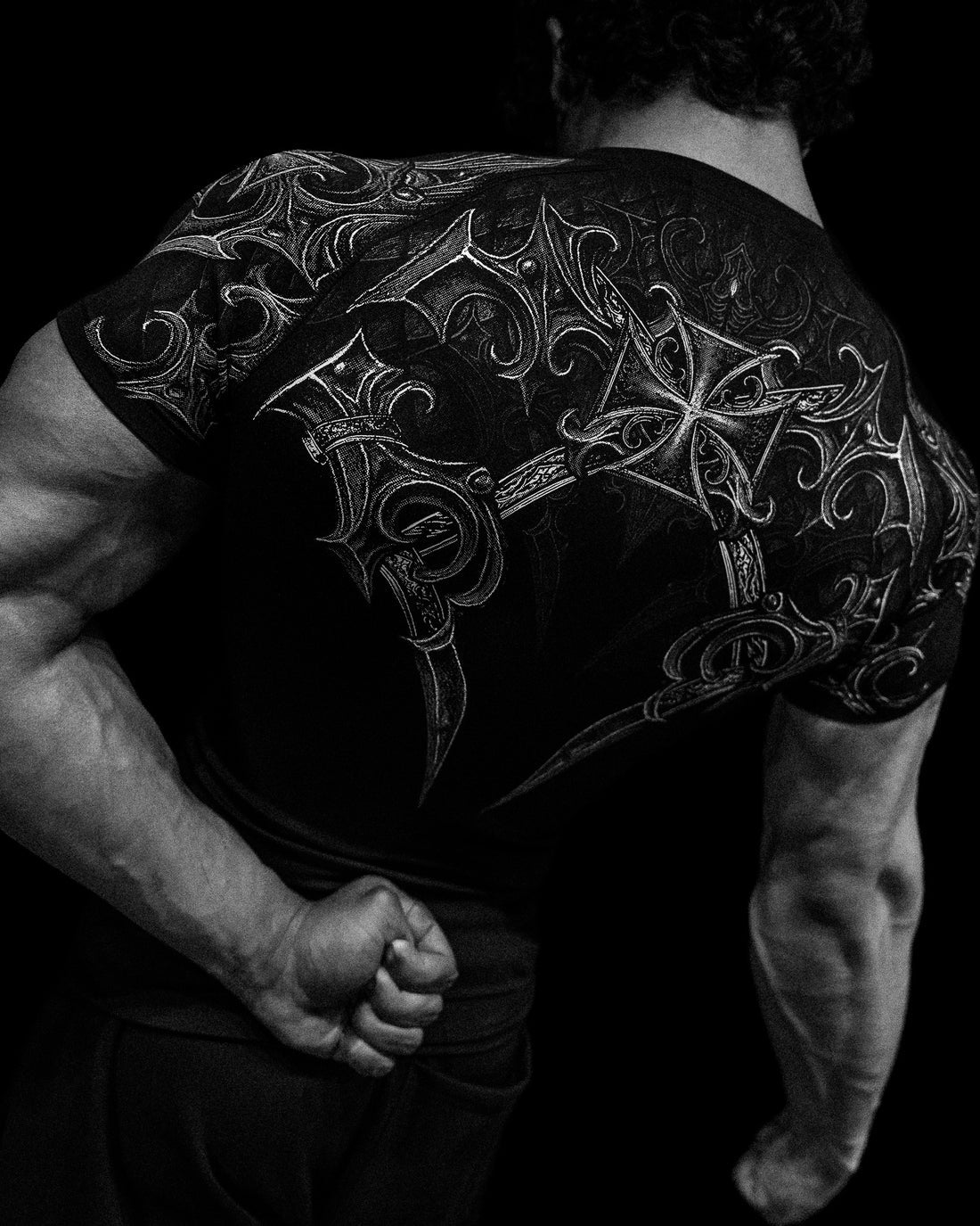 Void Tech™ Armored Short Sleeve Compression [VOID BLACK]