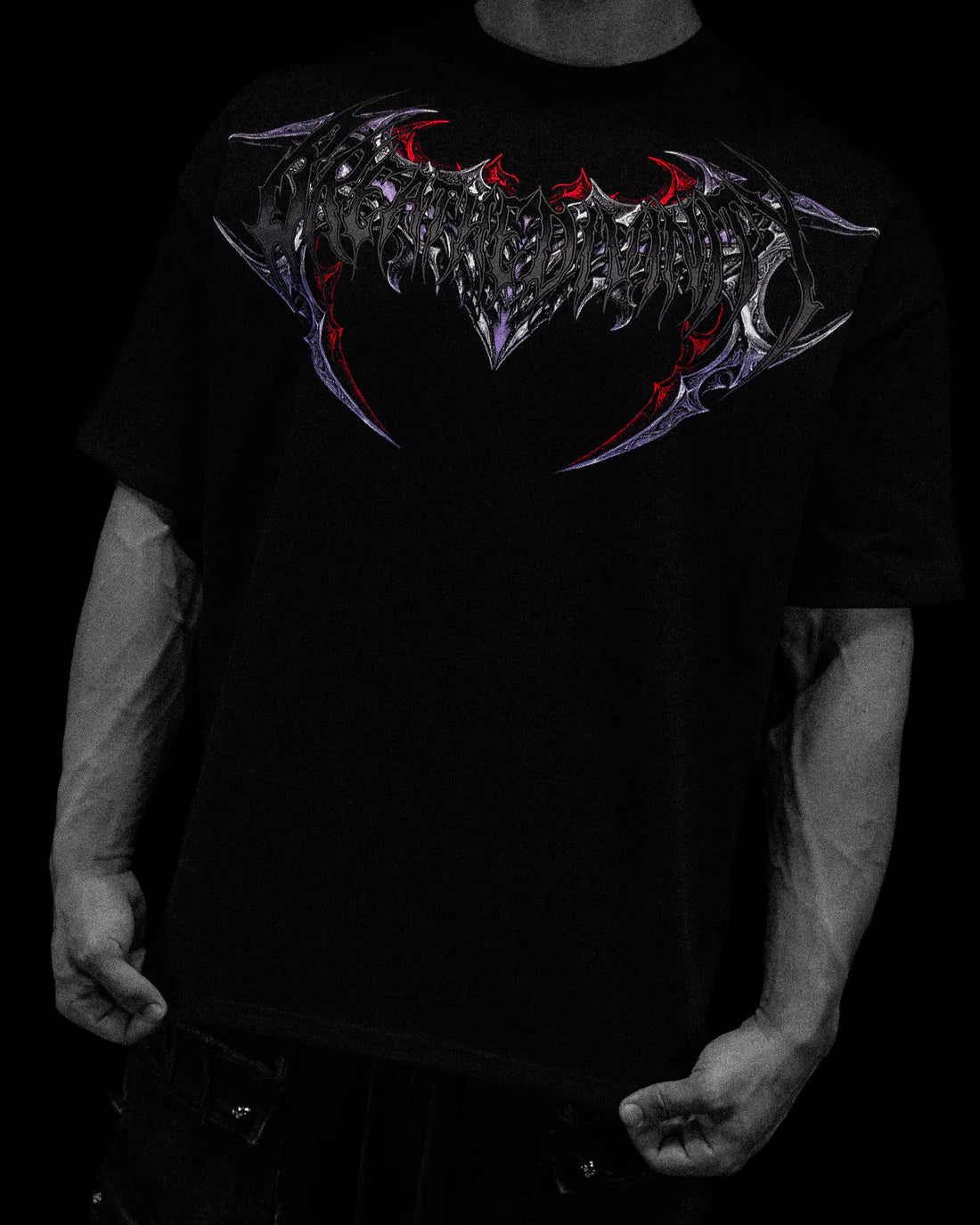 Shadow Monarch Oversized T-shirt [PHANTOM]