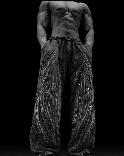 Venom Texture Symbiote Banana sweatpants [VINTAGE]