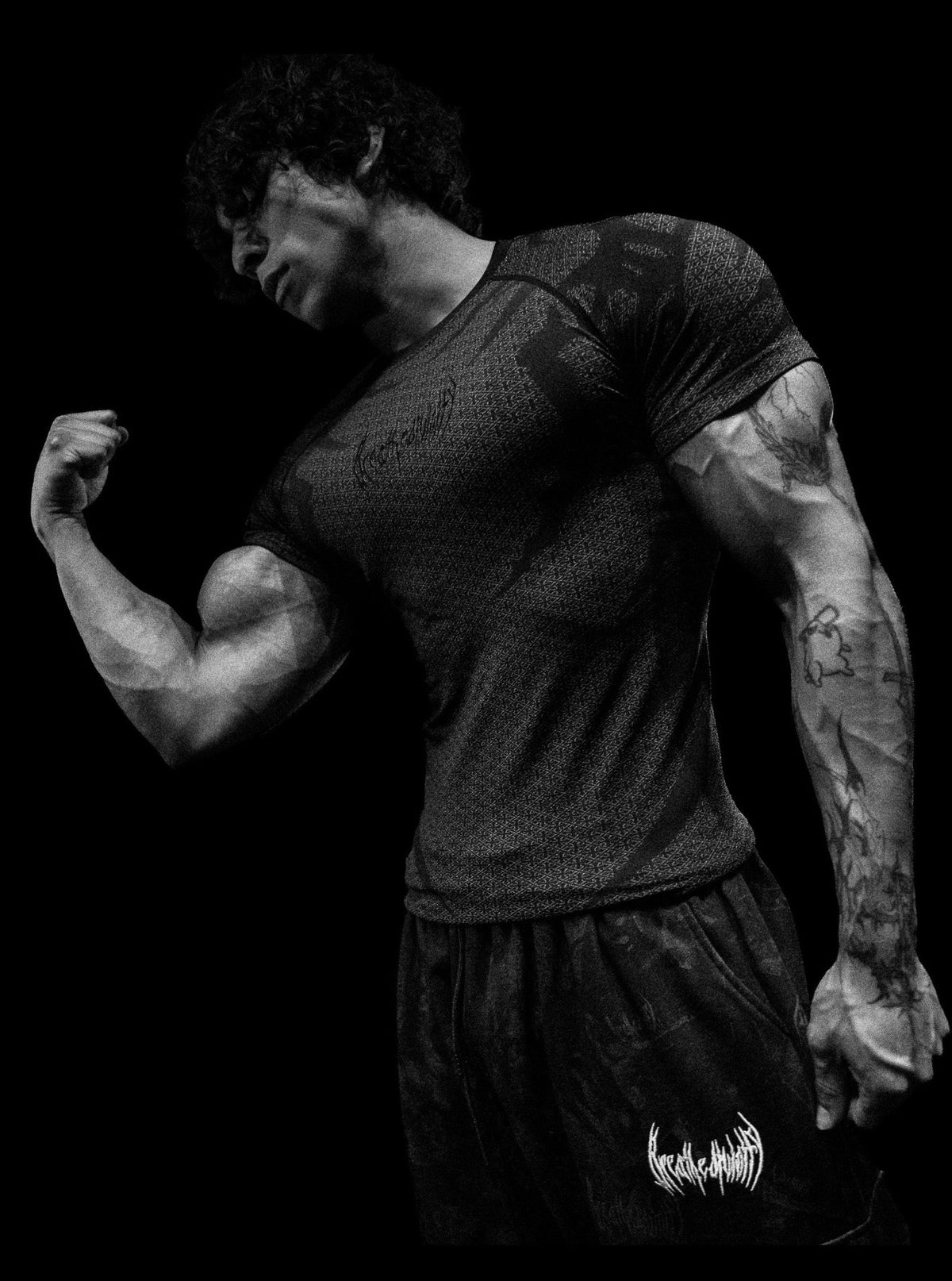 Doom Tech™ Armored shortsleeve Compression [MIDNIGHT]