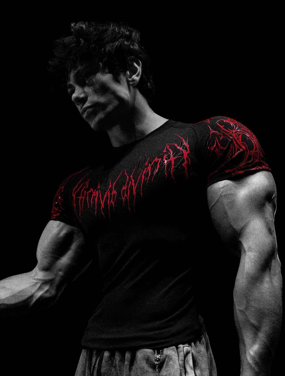 Void Tech™ Venom Texture shortsleeve Compression [NIGHTMARE]