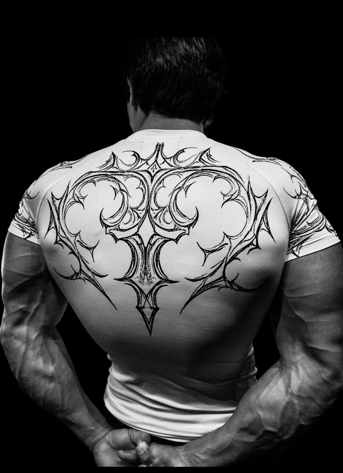 Void Tech™ Venom Texture shortsleeve Compression [DIVINE WHITE]
