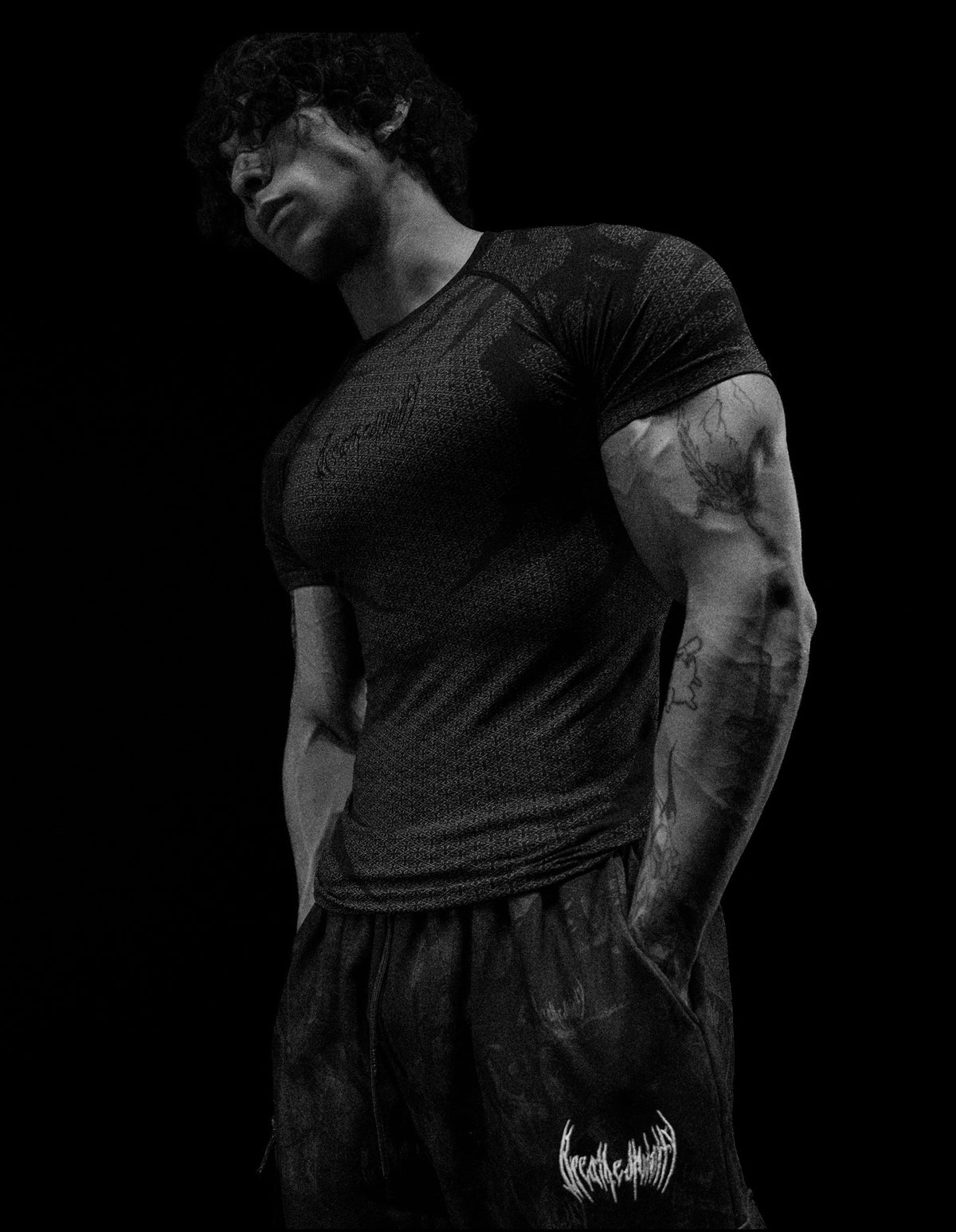 Doom Tech™ Armored shortsleeve Compression [MIDNIGHT]