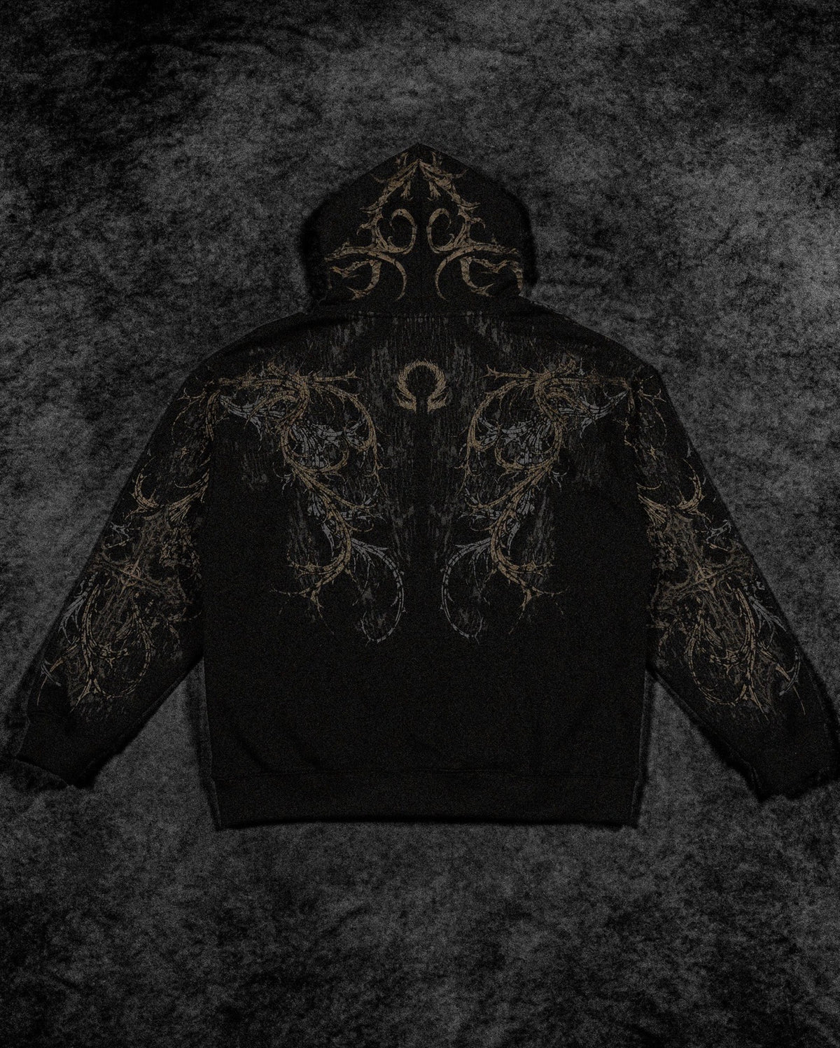 Sanctuary Oversized Zip-up Hoodie [WITHER]