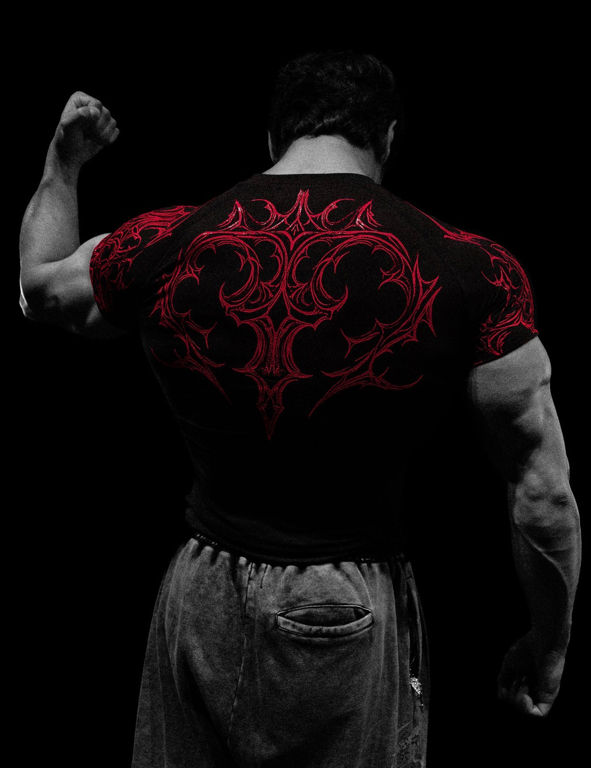 Void Tech™ Venom Texture shortsleeve Compression [NIGHTMARE]