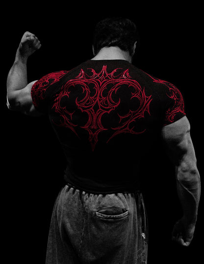 Void Tech™ Venom Texture shortsleeve Compression [NIGHTMARE]