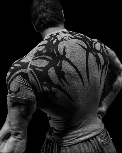 Doom Tech™ Armored shortsleeve Compression [DIVINE WHITE]