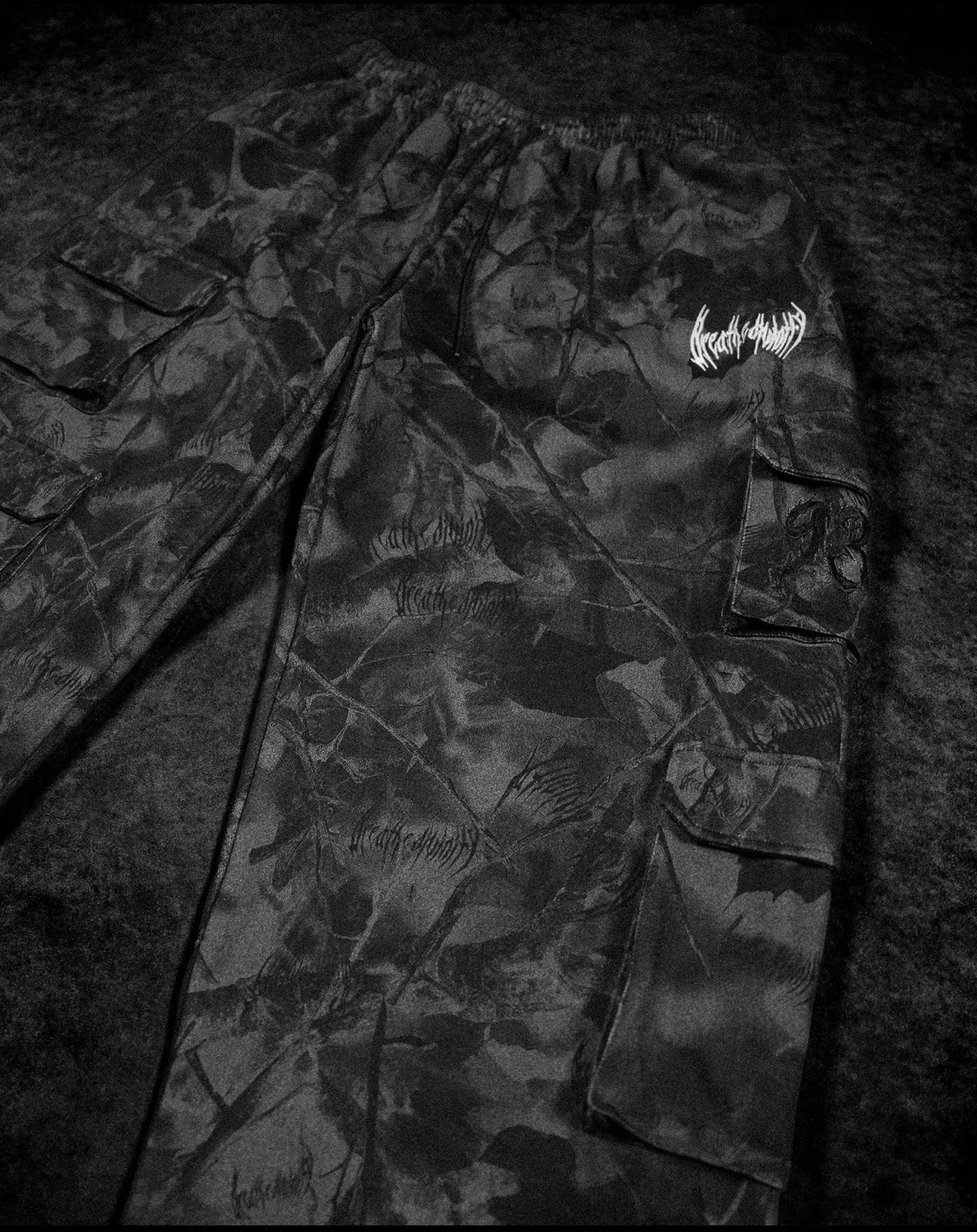 Camo Oversized Luxury Cargos [SPECTRE CAMO]