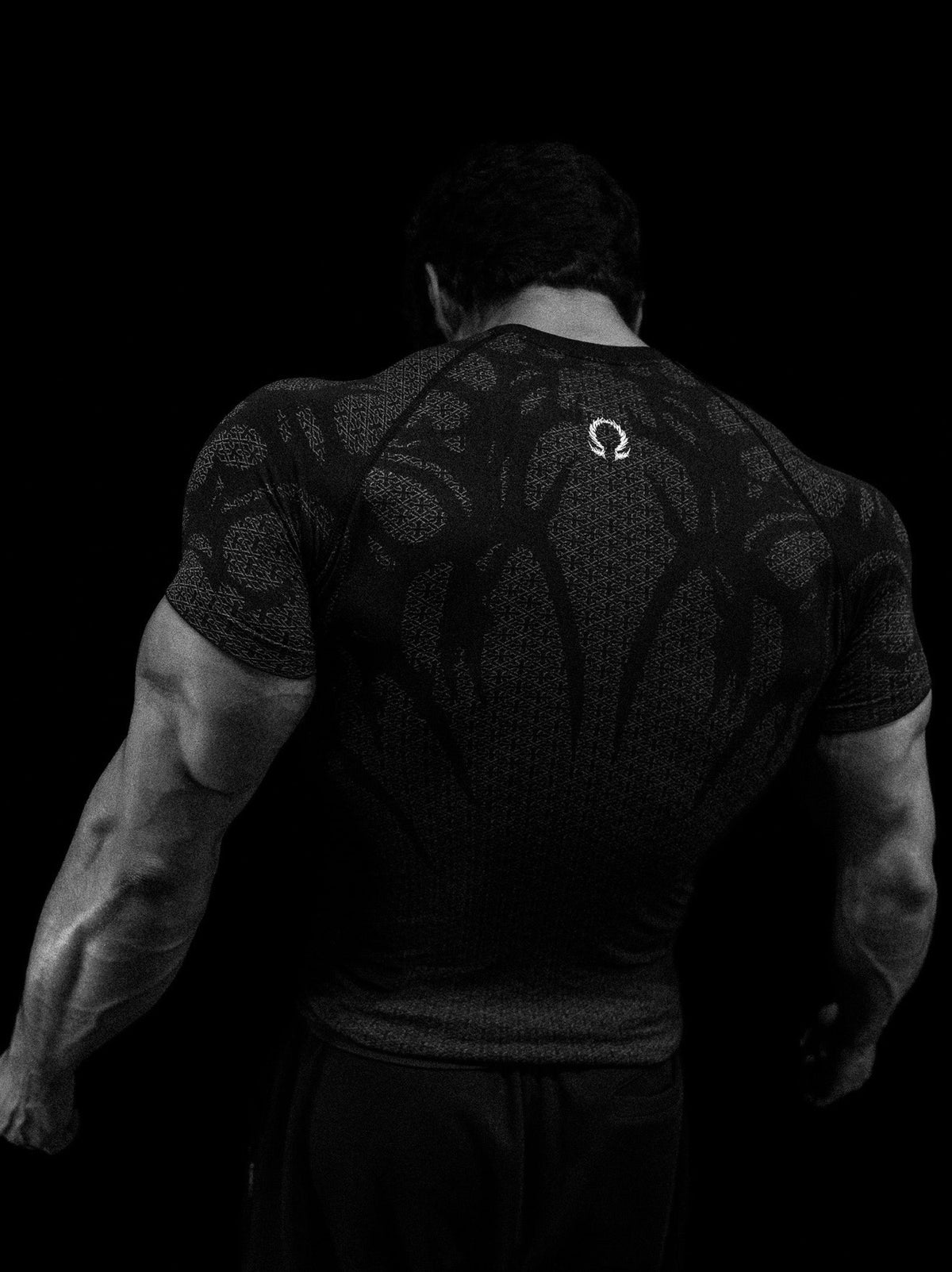 Doom Tech™ Armored shortsleeve Compression [VOID BLACK]