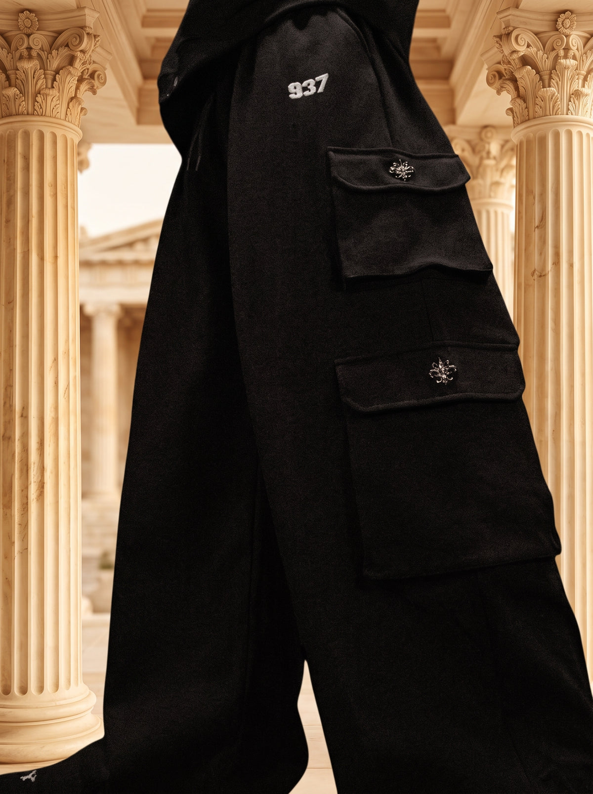 937 Uncuffed Luxury Cargos [VOID BLACK]