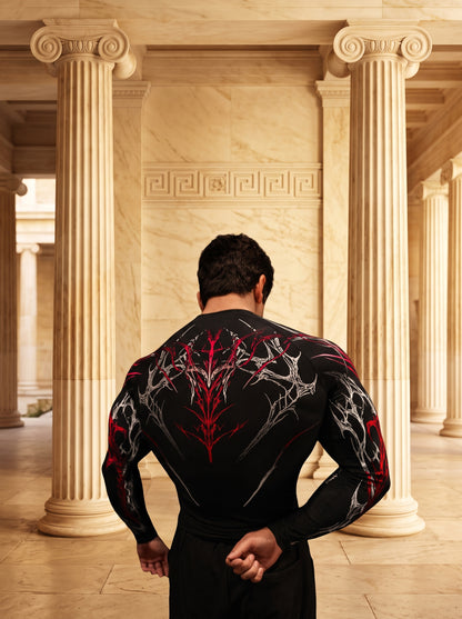 Void Tech™ Prototype X Longsleeve Compression [HEAVENLY RED]