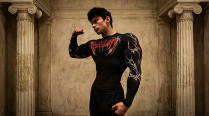 Void Tech™ Prototype X Longsleeve Compression [HEAVENLY RED]
