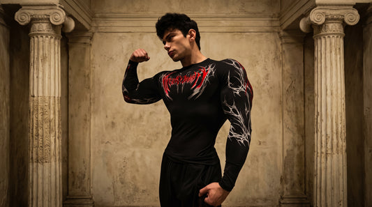 Void Tech™ Prototype X Longsleeve Compression [HEAVENLY RED]