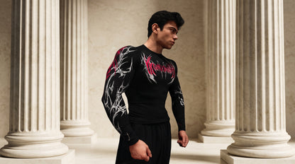 Void Tech™ Prototype X Longsleeve Compression [HEAVENLY RED]