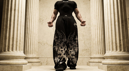 Shadowflame Uncuffed Sweatpants [VOID BLACK]