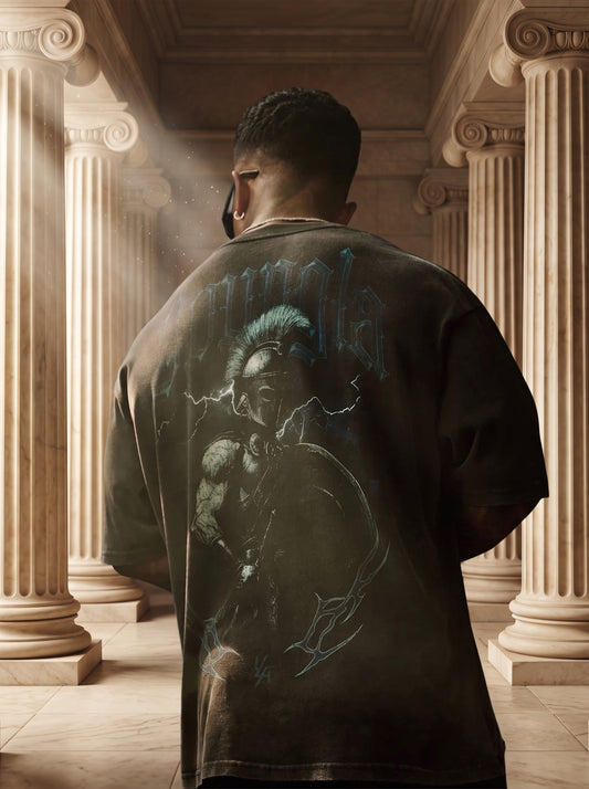 4135 - YLA x Axel - Spartan Tees Black/Blue