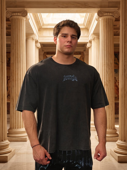 4135 - YLA x Axel - Spartan Tees Black/Blue