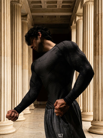 Doom Tech™ Armored Longsleeve Compression [DARKNESS]