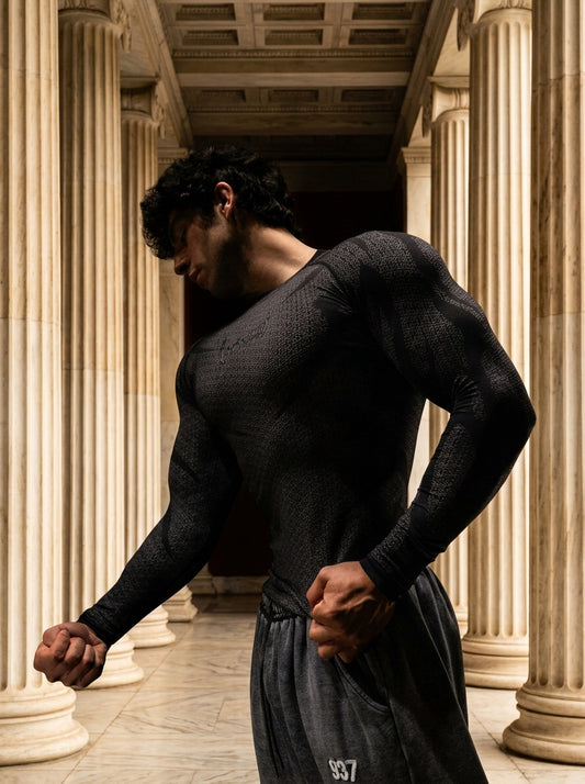 Doom Tech™ Armored Longsleeve Compression [DARKNESS]