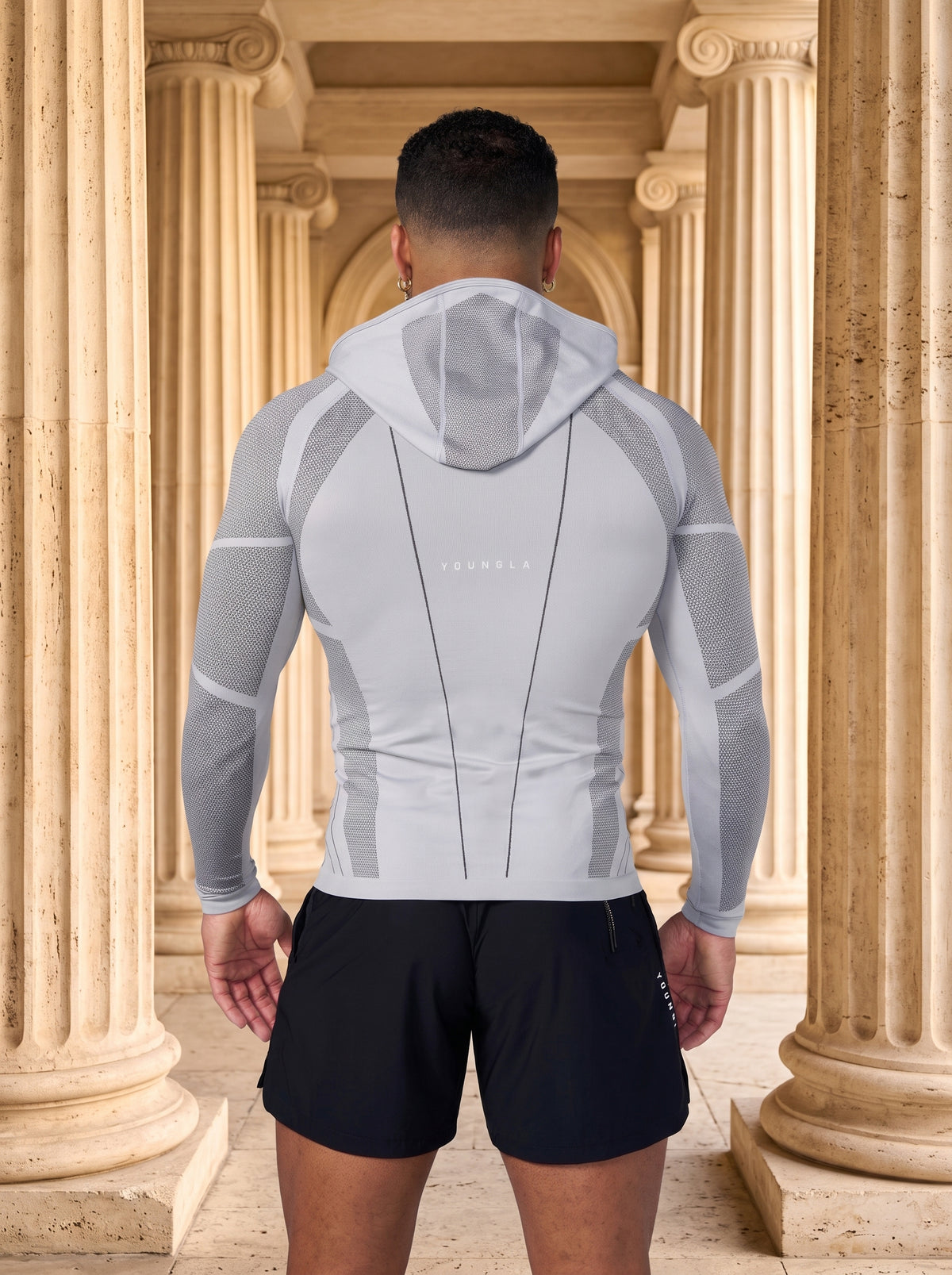 8061 - Apex Compression Zip-Ups Grey