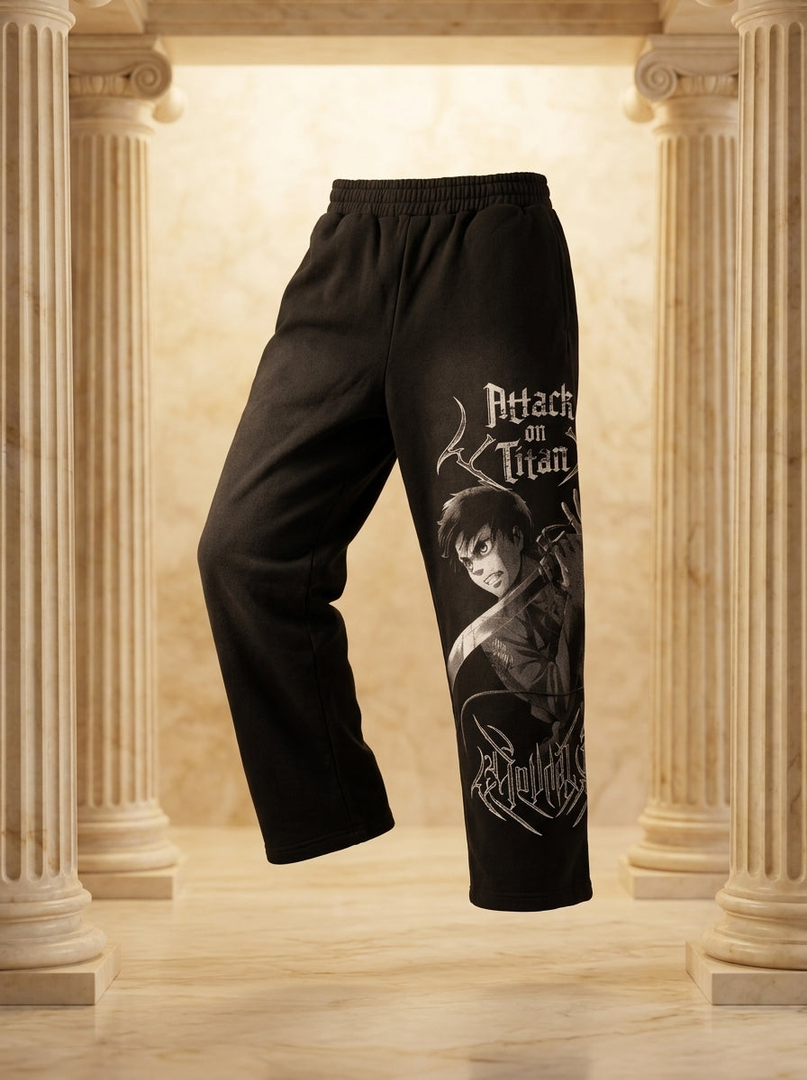 2128 - AOT© x YLA Baggy Joggers Eren Sword