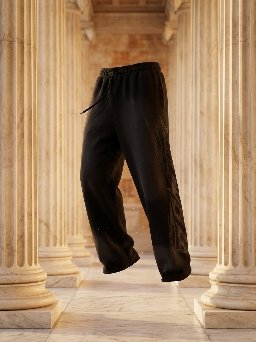 2144 - Shadow Sweats Black Wash