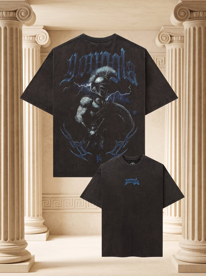 4135 - YLA x Axel - Spartan Tees Black/Blue