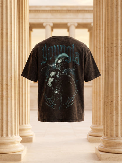4135 - YLA x Axel - Spartan Tees Black/Blue