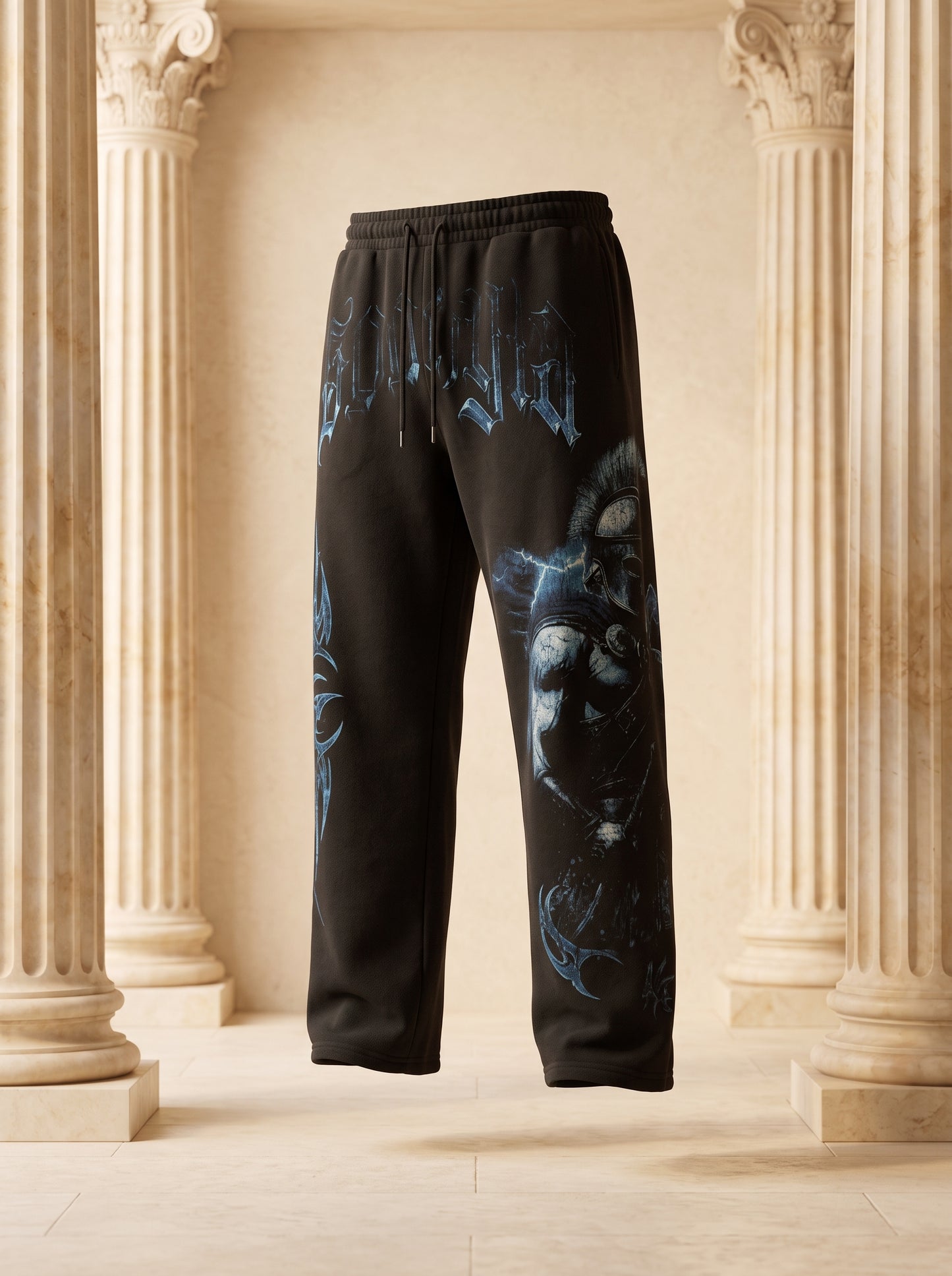 2097 - YLA x Axel - Spartan Sweats Black/Blue