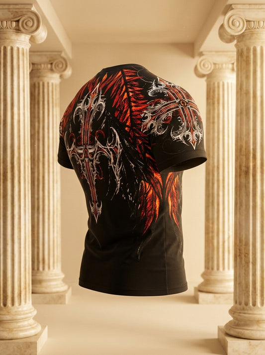 Void Tech™ Fallen Knight Short Sleeve Compression [MAGMA]