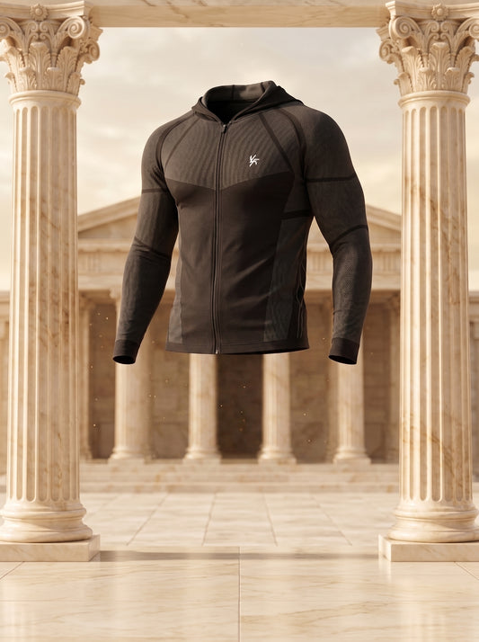 8061 - Apex Compression Zip-Ups Black