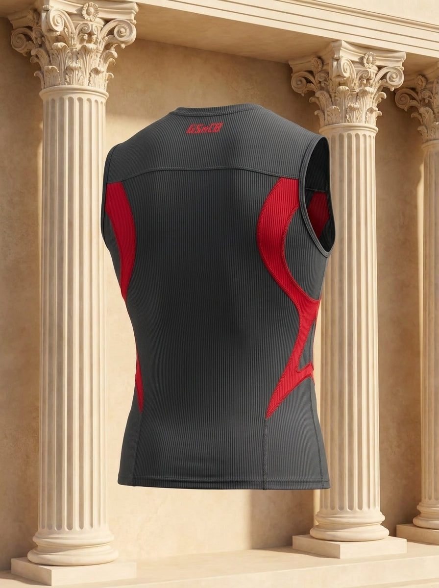 Gymshark x Carlos Belcast Tank Baselayer Onyx Grey