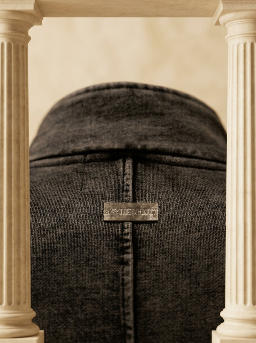 Deconstructed Oversized cut & sew panel full zip Jacket [VINTAGE]