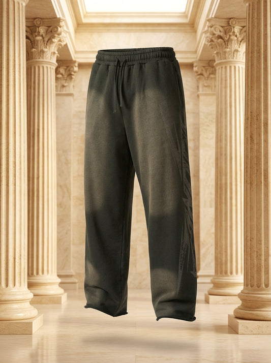 2144 - Shadow Sweats Hunter Green Wash