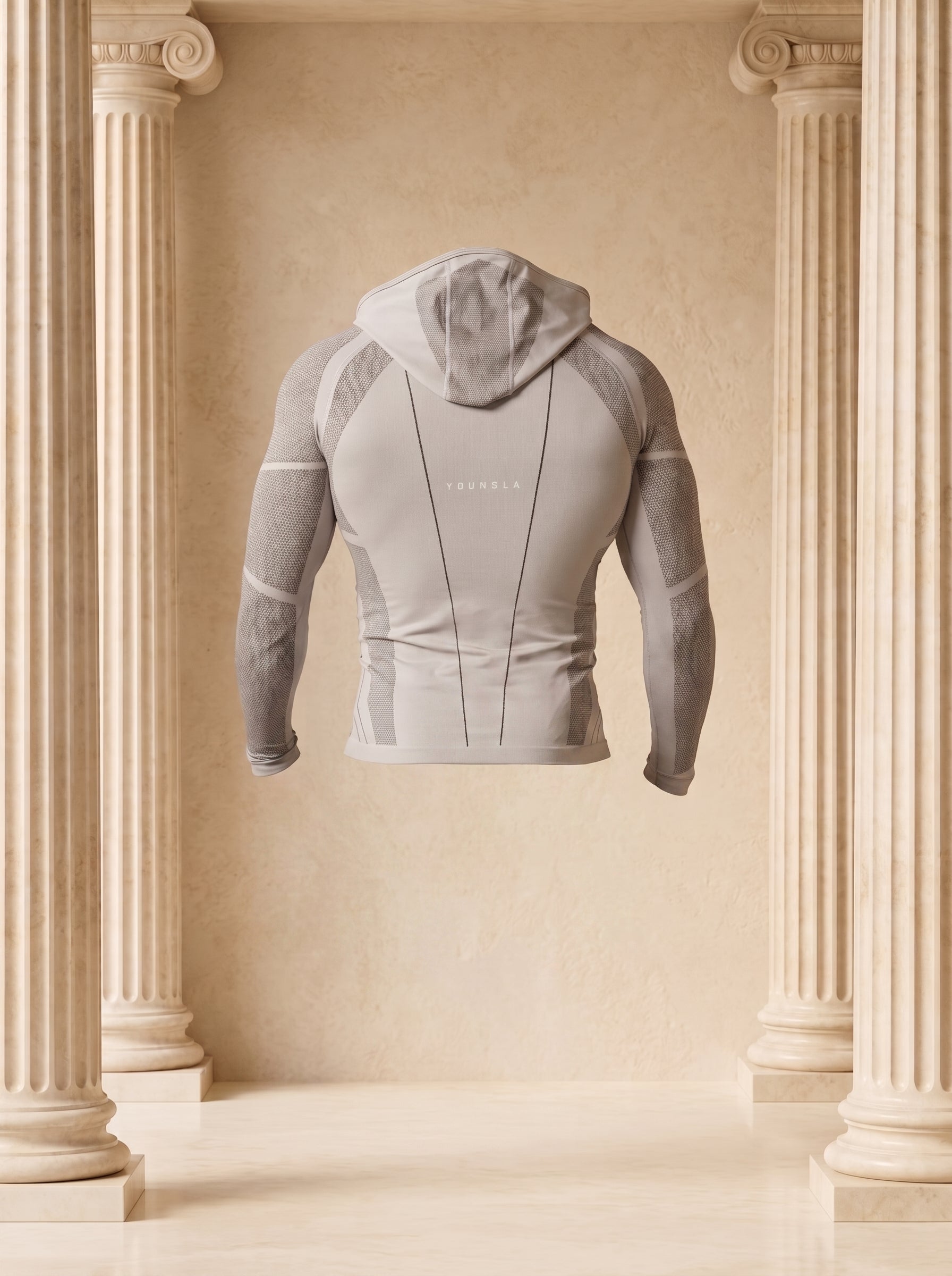 8061 - Apex Compression Zip-Ups Grey